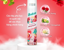 DẦU GỘI KHÔ BATISTE LÀ CHÂN ÁI CỦA MỌI NGƯỜI