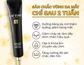 KEM DƯỠNG MẮT LIFTING RECIPE GIÚP TỰ TIN MỌI CUỘC GẶP GỠ