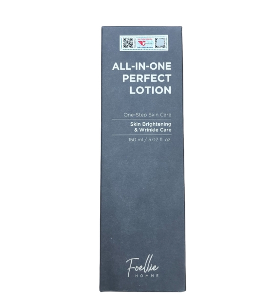 SỮA DƯỠNG DA FOELLIE HOMME ALL-IN-ONE PERFECT LOTION 150ML