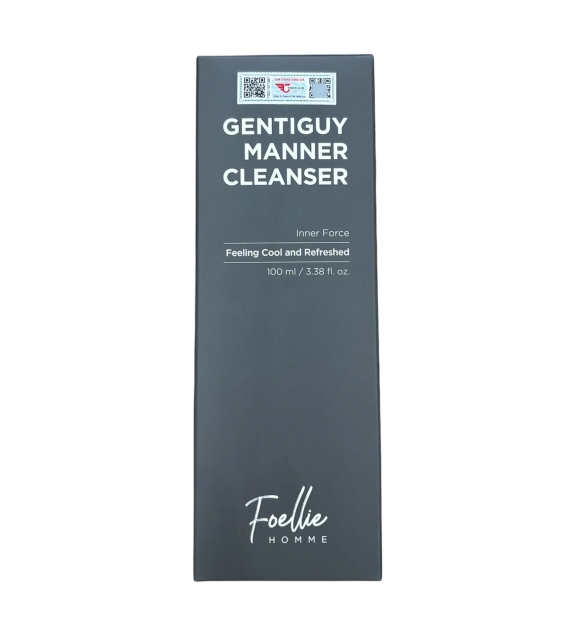 Dung dịch vệ sinh vùng kín Foellie GENTIGUY MANNER CLEANSER 100ml
