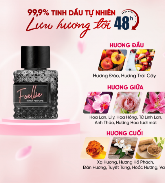 Nước hoa vùng kín Foellie eau de bijou 10ml 