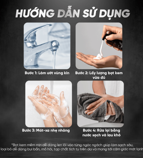 Dung dịch vệ sinh vùng kín Foellie GENTIGUY MANNER CLEANSER 100ml