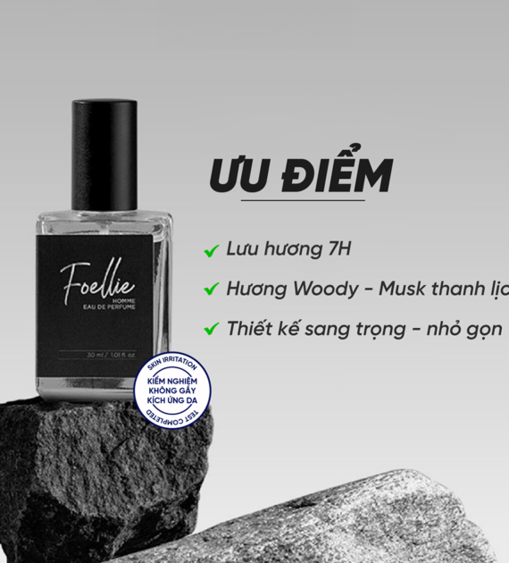 NƯỚC HOA FOELLIE HOMME EAU DE PERFUME 30ML