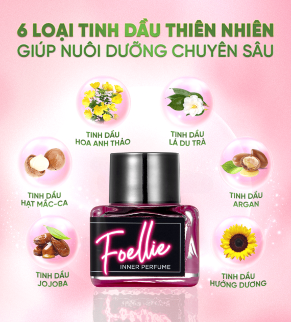 Nước hoa vùng kín Foellie eau de noir Inner Perfume 5ml