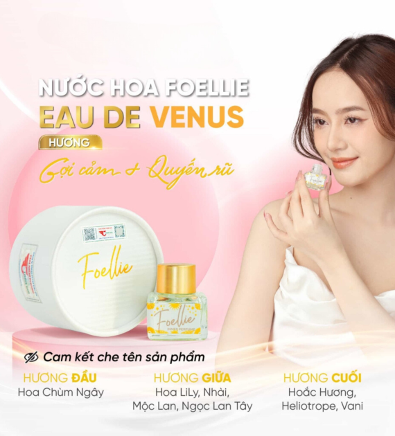 Nước hoa vùng kín Foellie eau de venus Inner Perfume 5ml