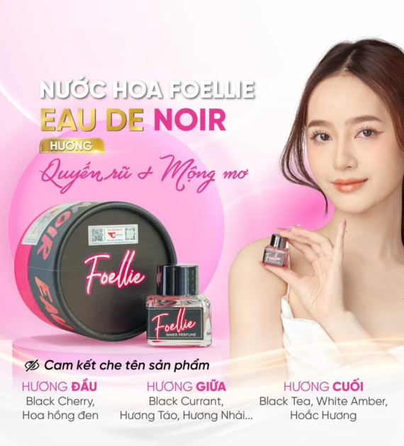 Nước hoa vùng kín Foellie eau de noir Inner Perfume 5ml