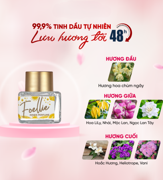 Nước hoa vùng kín Foellie eau de venus Inner Perfume 5ml