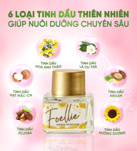 Nước hoa vùng kín Foellie eau de venus Inner Perfume 5ml