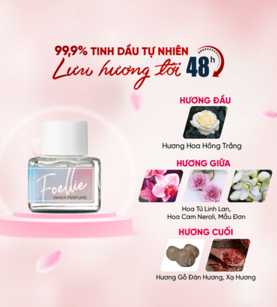 Nước hoa vùng kín Foellie eau de ciel Inner Perfume 5ml
