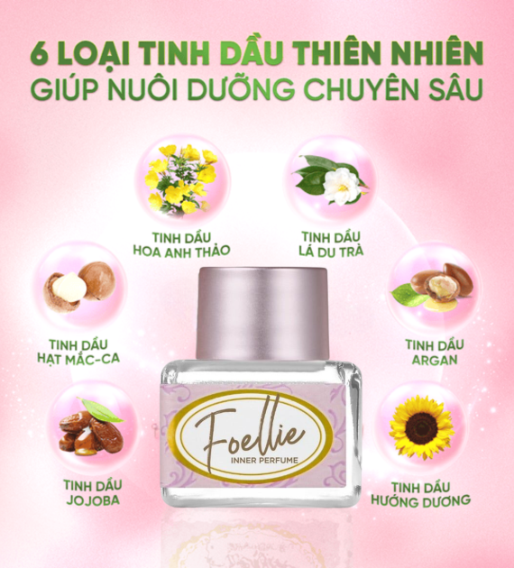 Nước hoa vùng kín Foellie eau de tuileries Inner Perfume 5ml