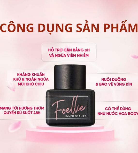Nước hoa vùng kín Foellie eau de bijou Inner Perfume 5ml
