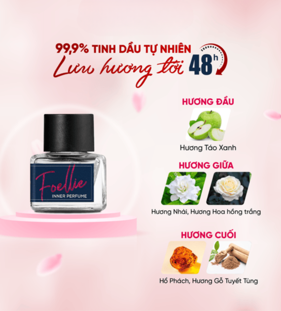 Nước hoa vùng kín Foellie eau de vogue Inner Perfume 5ml