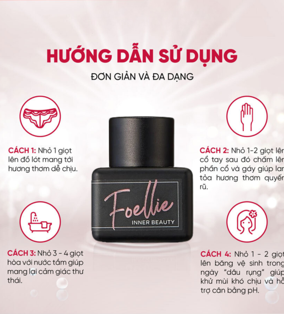 Nước hoa vùng kín Foellie eau de bijou Inner Perfume 5ml