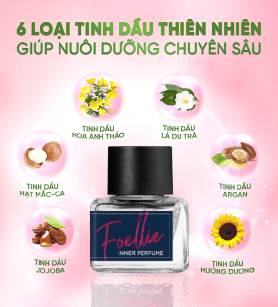 Nước hoa vùng kín Foellie eau de vogue Inner Perfume 5ml