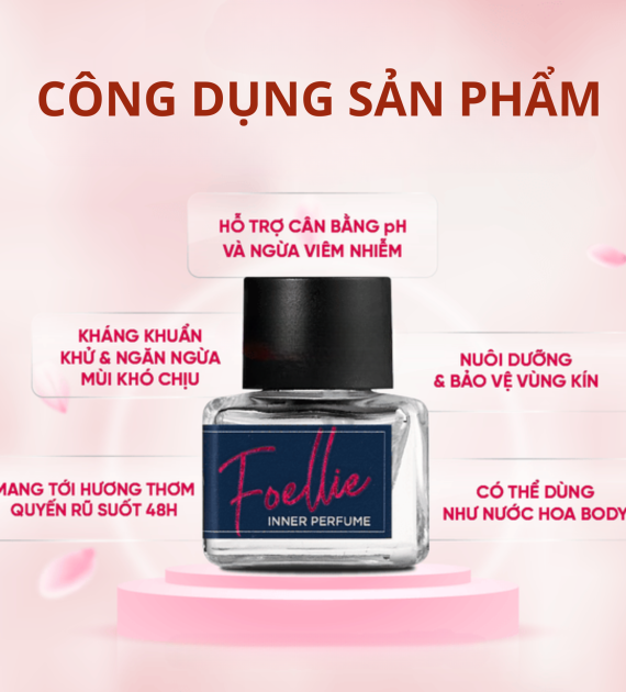 Nước hoa vùng kín Foellie eau de vogue Inner Perfume 5ml