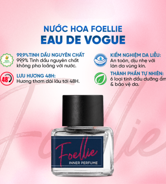 Nước hoa vùng kín Foellie eau de vogue Inner Perfume 5ml