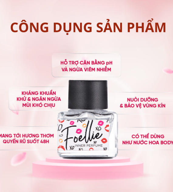 Nước hoa vùng kín Foellie eau de miel Inner Perfume 5ml