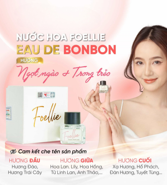 Nước hoa vùng kín Foellie eau de bonbon Inner Perfume 5ml