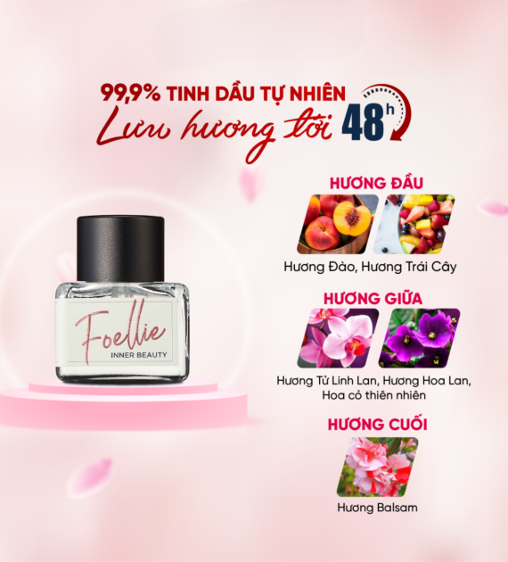 Nước hoa vùng kín Foellie eau de bonbon Inner Perfume 5ml