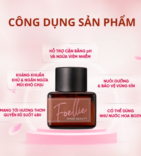 Nước hoa vùng kín Foellie eau de forêt Inner Perfume 5ml
