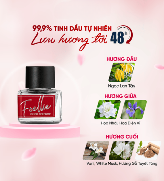 Nước hoa vùng kín Foellie eau de bébé Inner Perfume 5ml