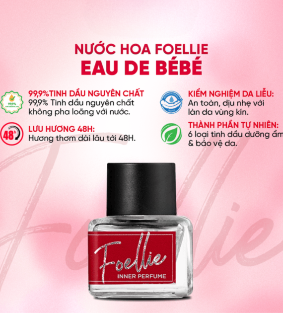 Nước hoa vùng kín Foellie eau de bébé Inner Perfume 5ml
