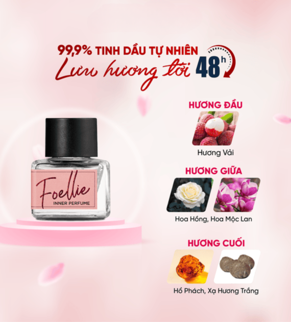Nước hoa vùng kín Foellie eau de fleur Inner Perfume 5ml