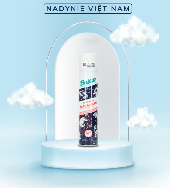 DẦU GỘI KHÔ BATISTE HƯƠNG HOA NHÀI TÂY -  STAR KISSED