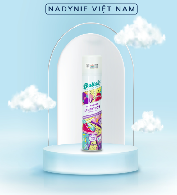DẦU GỘI KHÔ BATISTE KÝ ỨC HẠNH PHÚC (HƯƠNG DÂU TÂY) HAPPY 90’S