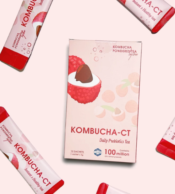 KOMBUCHA-CT LYCHEE