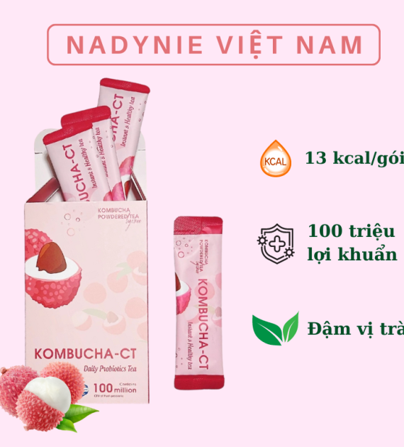 KOMBUCHA-CT LYCHEE
