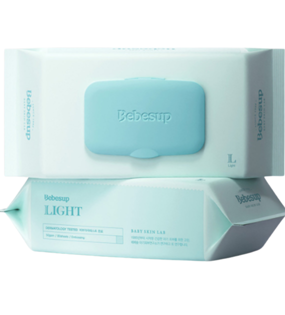 KHĂN ƯỚT BEBESUP LIGHT 20 TỜ