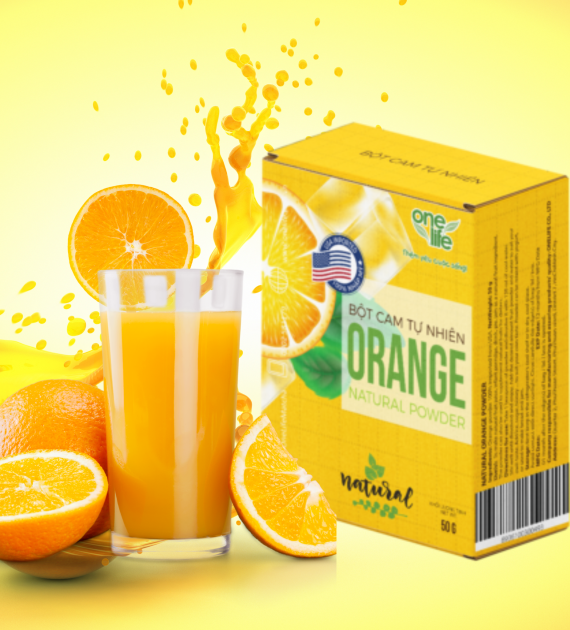 BỘT CAM ORGANIC HỘP 50GR
