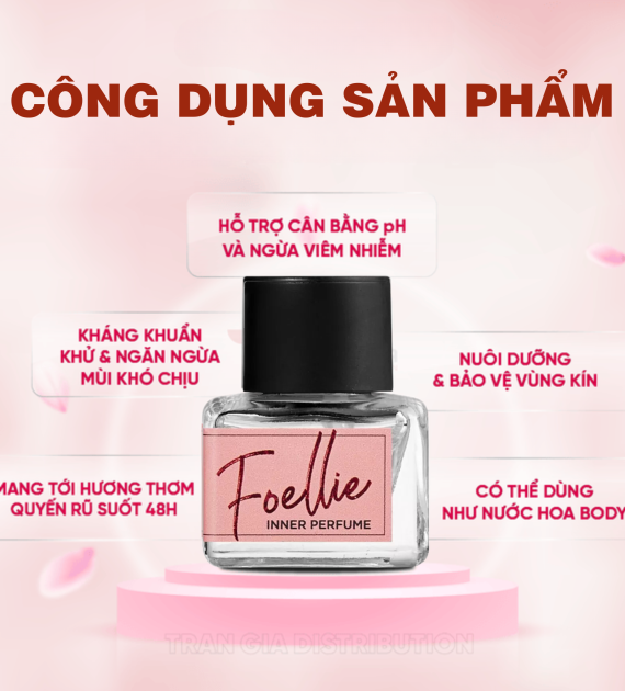 Nước hoa vùng kín Foellie eau de fleur Inner Perfume 5ml