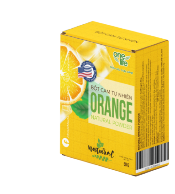BỘT CAM ORGANIC HỘP 50GR