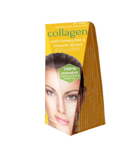 BỘT COLLAGEN MẬT ONG CHANH VÀNG