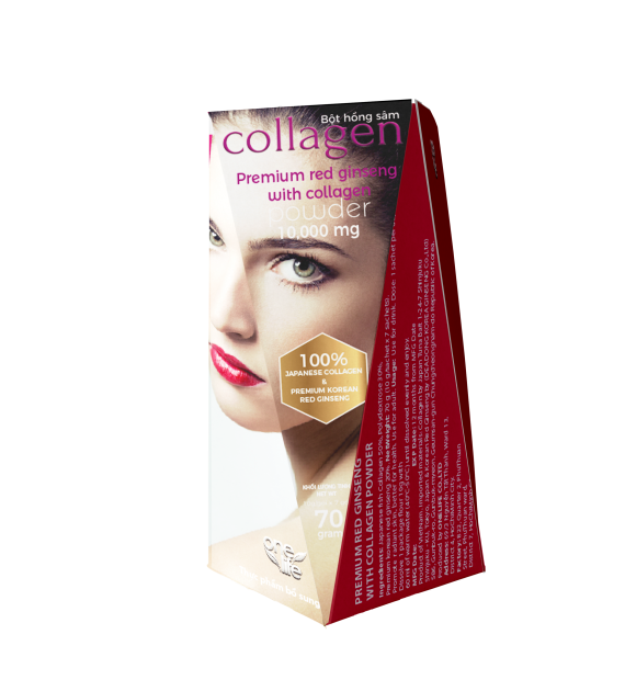 BỘT COLLAGEN HỒNG SÂM CAO CẤP