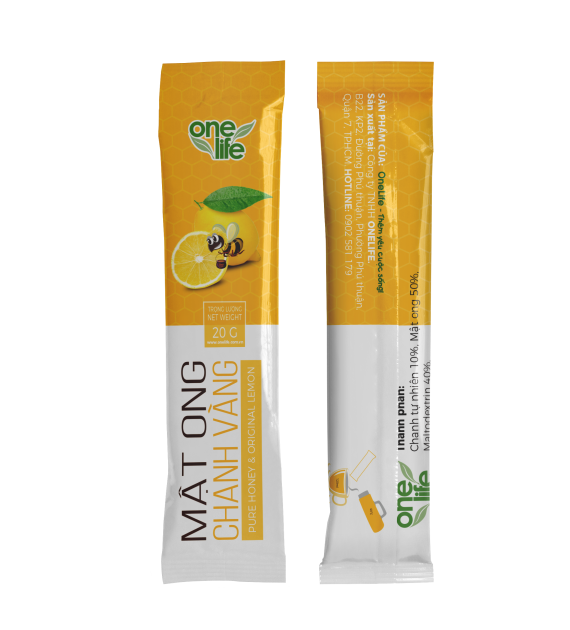 BỘT COLLAGEN MẬT ONG CHANH VÀNG