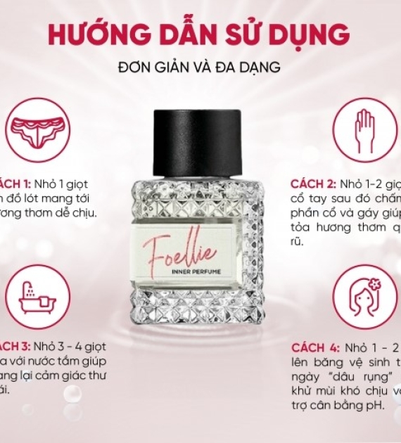 Nước hoa vùng kín Foellie eau de bijou 10ml 