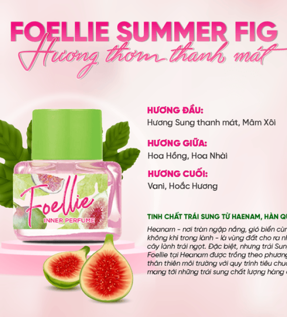 Nước hoa vùng kín Foellie Summer Fig Inner Perfume 5ml