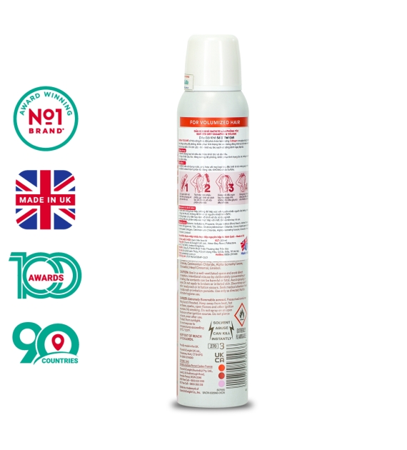 DẦU GỘI KHÔ BATISTE LÀM PHỒNG TÓC - VOLUME