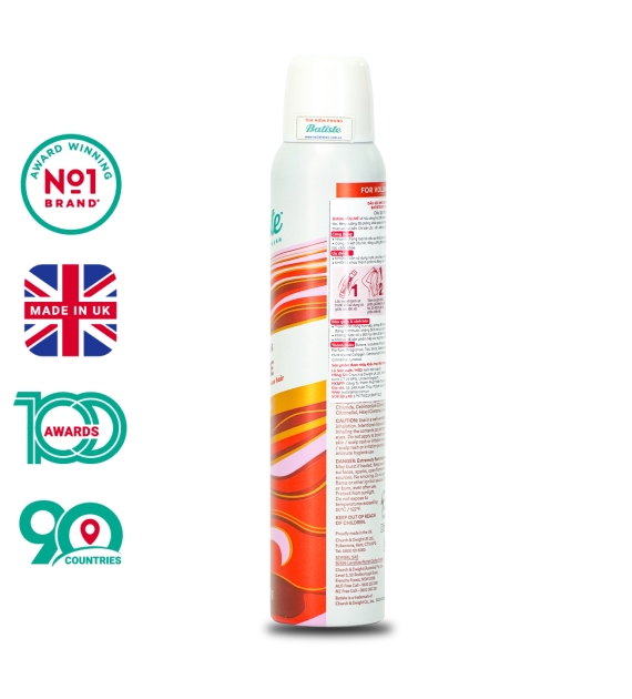 DẦU GỘI KHÔ BATISTE LÀM PHỒNG TÓC - VOLUME