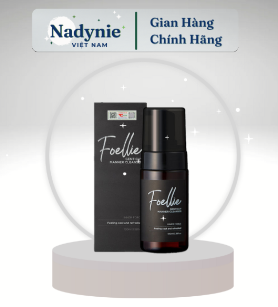 Dung dịch vệ sinh vùng kín Foellie GENTIGUY MANNER CLEANSER 100ml